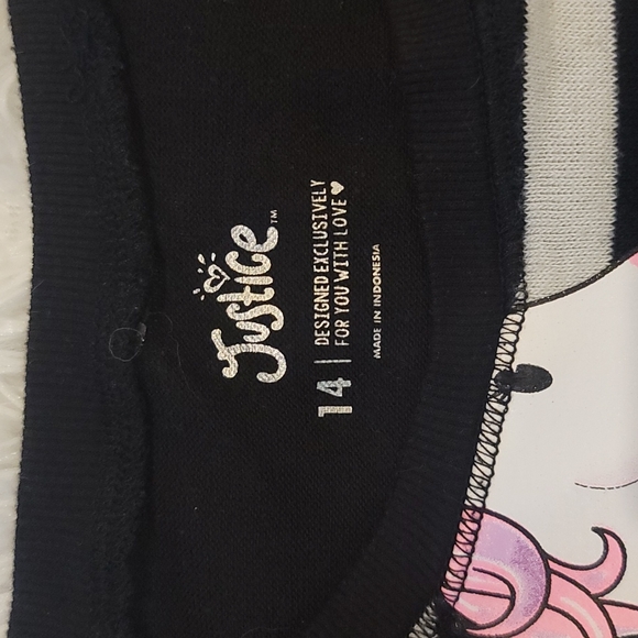 Justice Cozy Unicorn Emoji Sweater - Picture 4 of 5